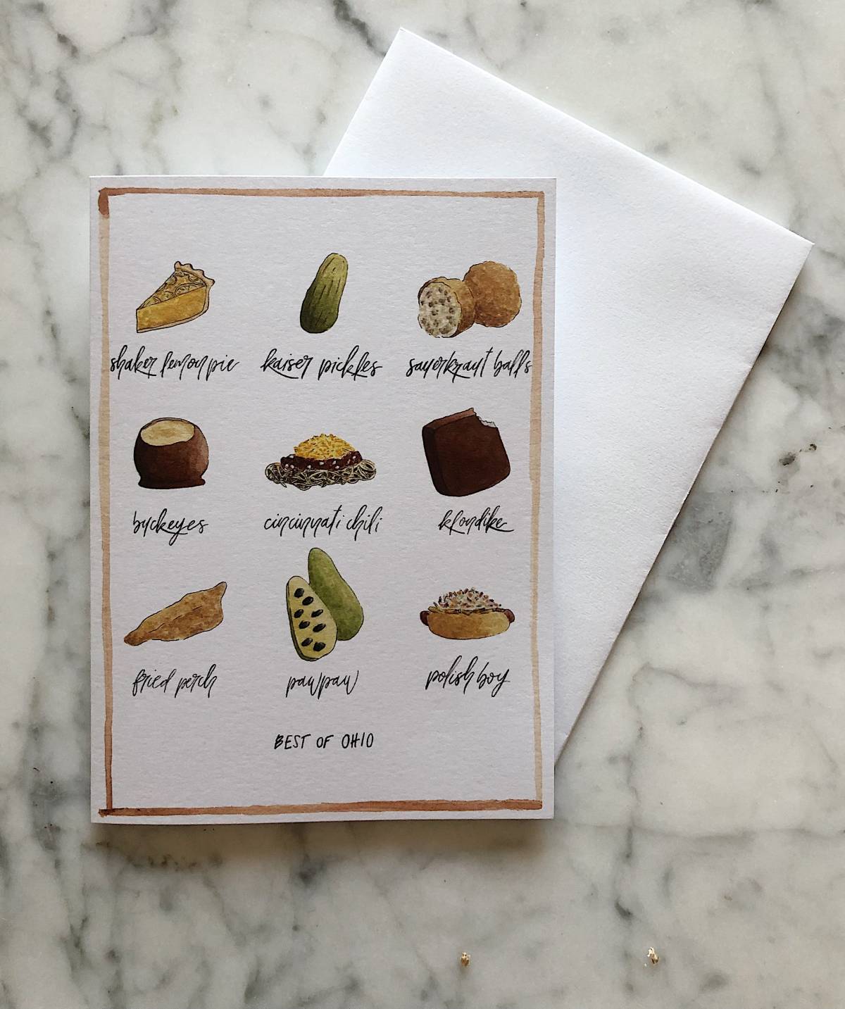Best of Ohio Notecard