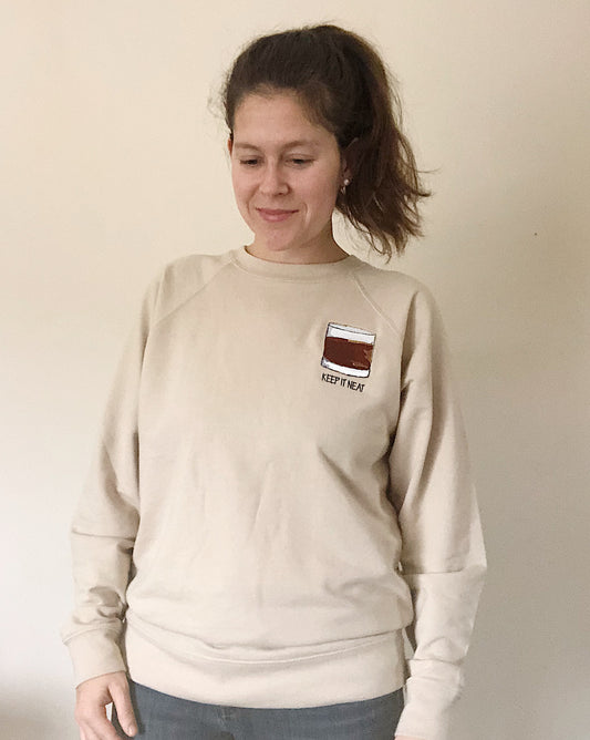 Keep It Neat Bourbon Tan Sweatshirt