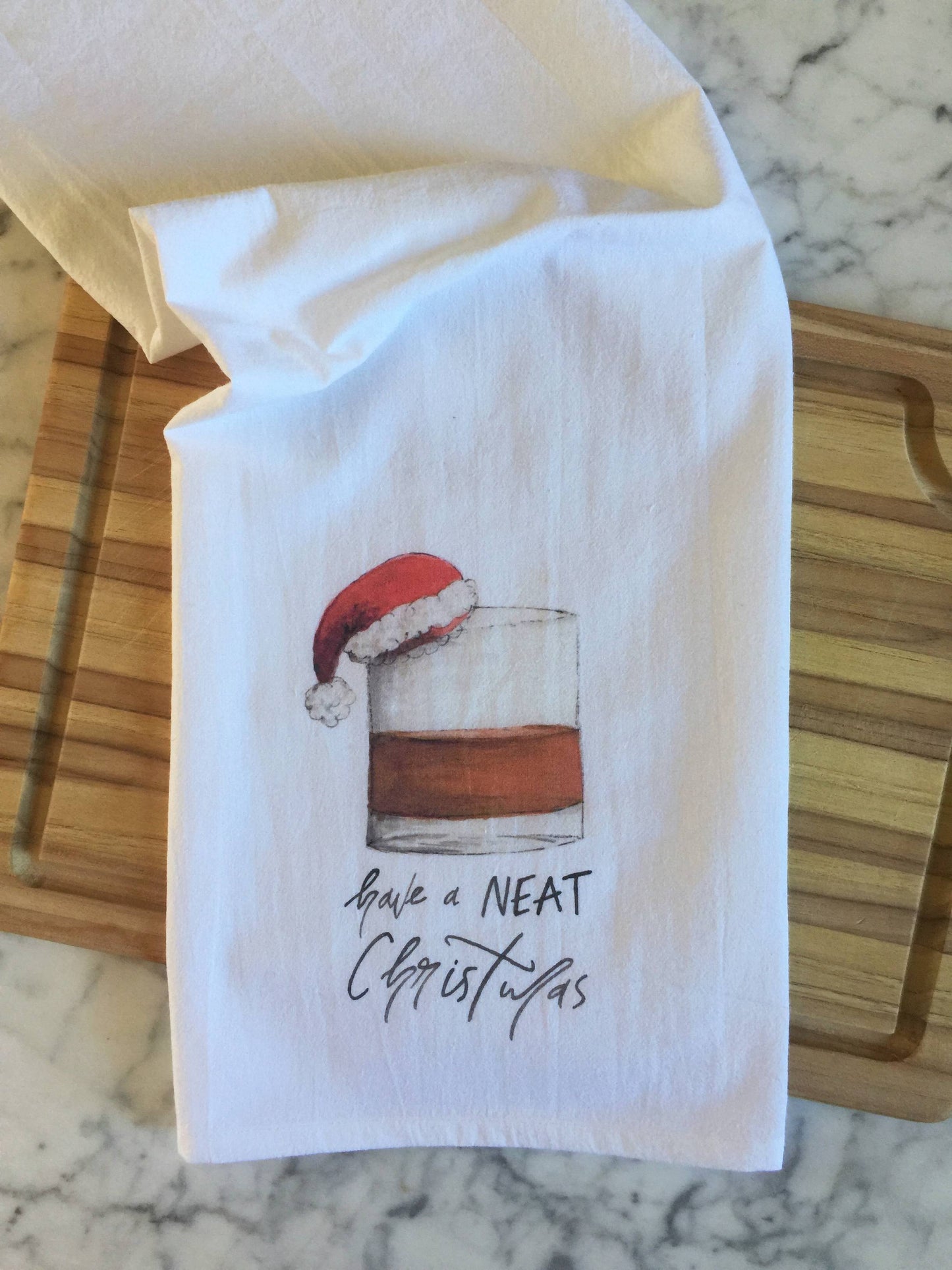 Have A Neat Christmas Tea Towel
