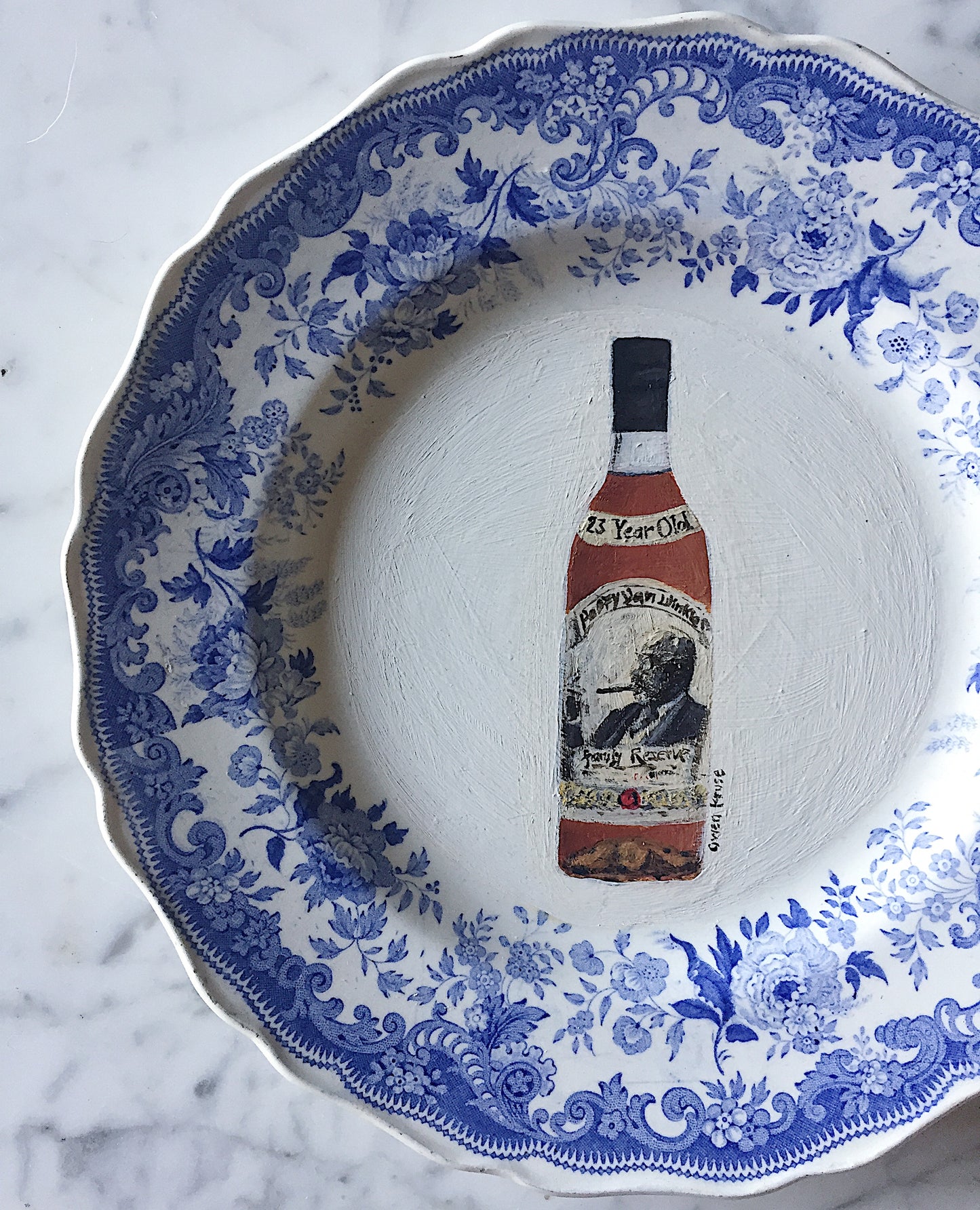 Pappy Van Winkle 23 Year China Plate