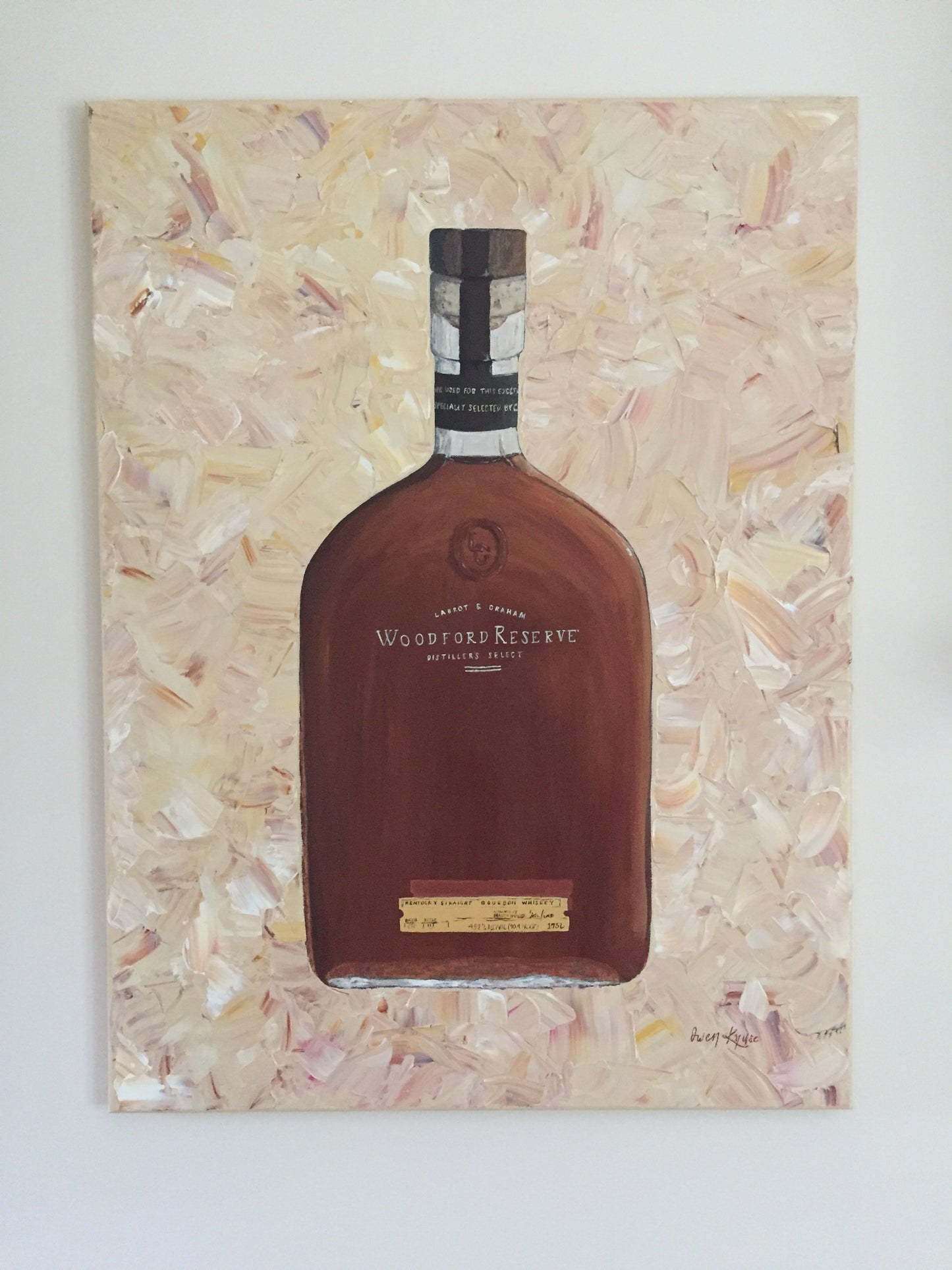 Woodford Reserve Original Acrylic Painting