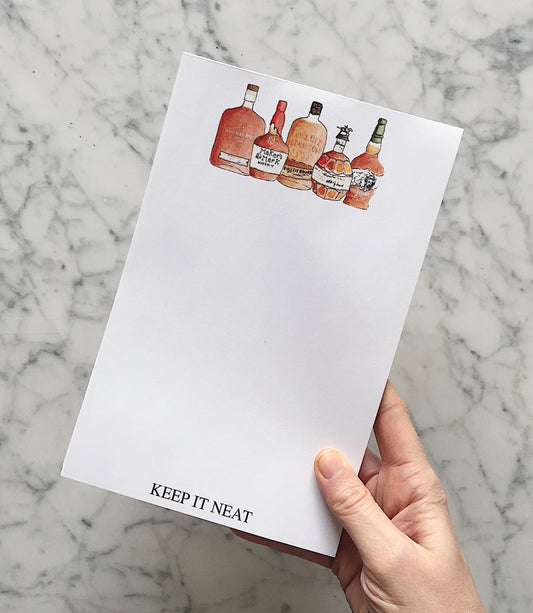 Kentucky Bourbons Notepad