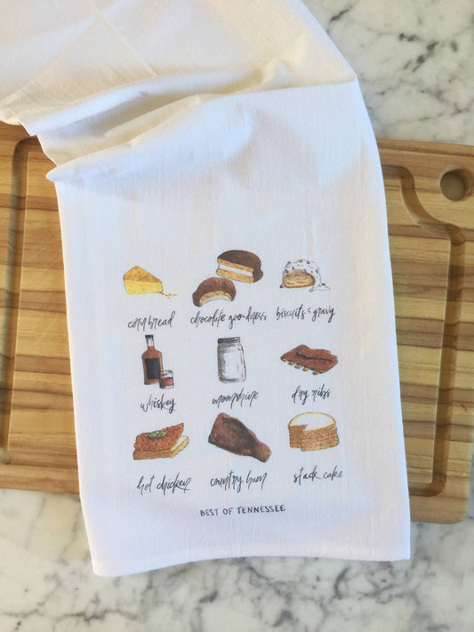 Best of Tennessee Tea Towel