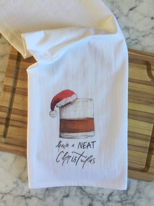 Have A Neat Christmas Tea Towel
