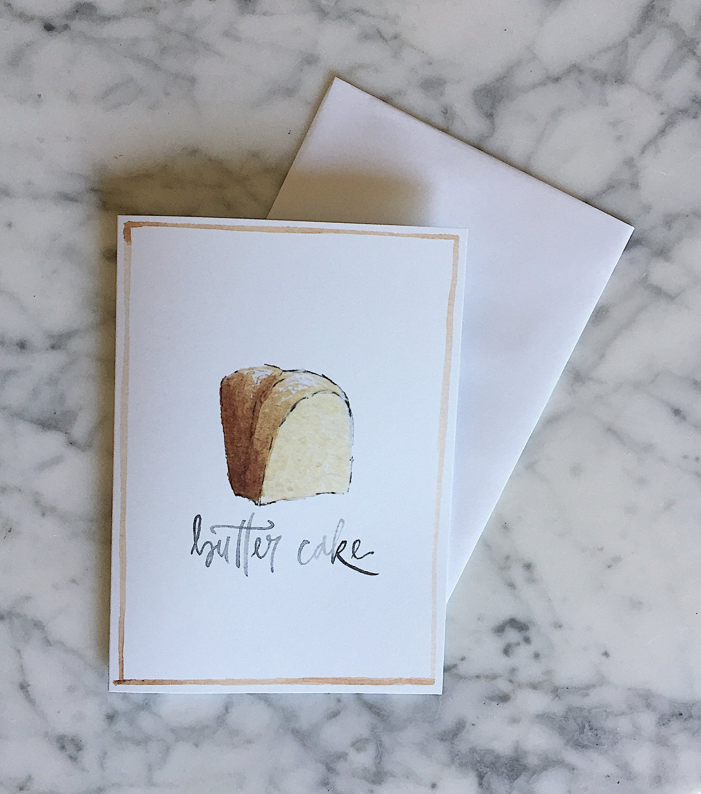 Butter Cake Card