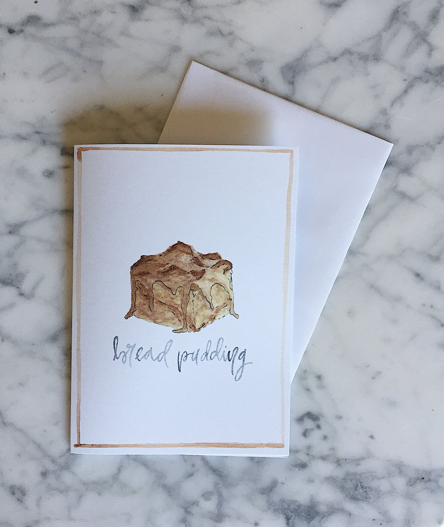 Bread Pudding Card
